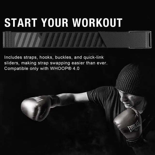 Alt view image 2 of 4 - Comfortable Wrist/Bicep Band Replacement For WHOOP 4.0, Super knit Crafted with precision Heart Rate Monitor Replacement Strap
