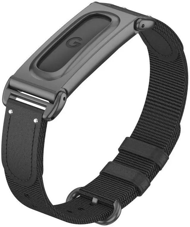 Main image of Rugged Nylon Leather Sport Band Compatible with Google Fitbit Air | Durable Soft Nylon, Adjustable Wristband, Breathable Lightweight Strap, Comfortable to Wear, Rugged for Outdoor