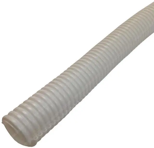 Main image of Flexible Polyethylene Wire Loom, 2 Inch Diameter, 7 Feet, White
