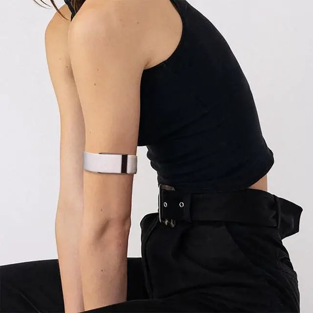 Alt view image 3 of 6 - Comfortable Wrist/Bicep Band Replacement For WHOOP 4.0, Super knit Crafted with precision Heart Rate Monitor Replacement Strap