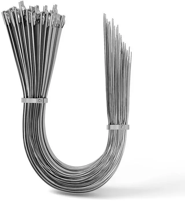 Main image of 304 Stainless Steel Zip Ties Heavy Duty Outdoor Wire Ties (25PCS) 26 inch Multi Purpose Self Locking Cable Ties Tensile Strength of 265lbs Temperature Resistant (40? to +662?)