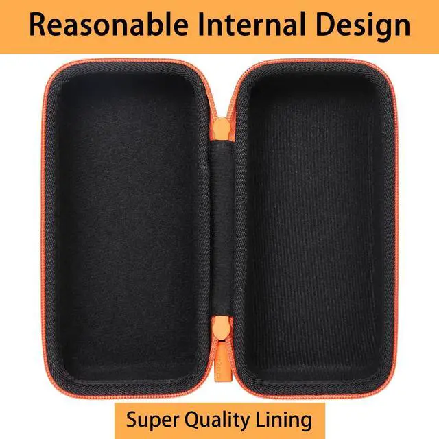 Alt view image 4 of 6 - Hard Case Compatible with Skullcandy Terrain Speaker | Travel Protective Storage Bag with Hand Strap, Shockproof EVA Shell and Soft Lining