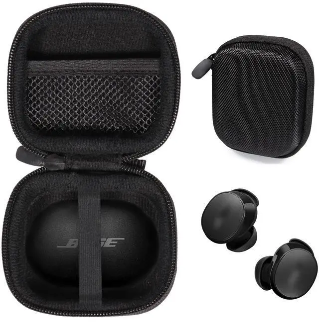 Main image of Case for Bose New QuietComfort True Wireless Noise Cancelling Earbuds (Black)
