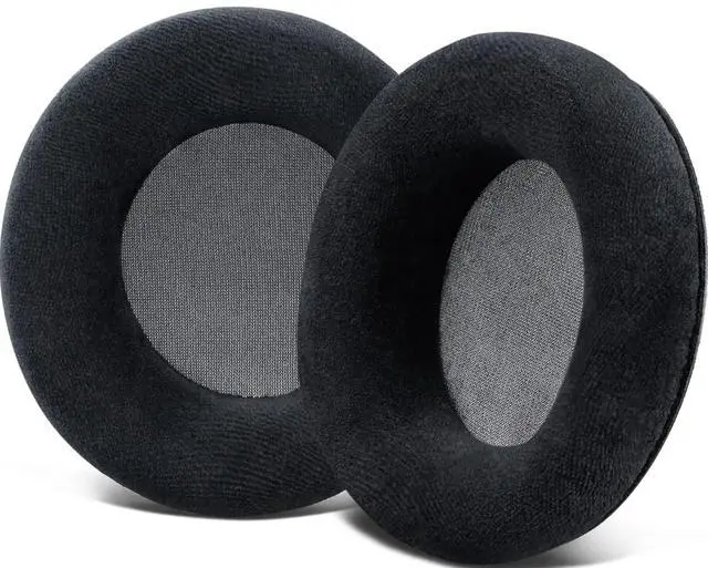 Main image of Velour Professional Replacement Earpads Cushions for AKG K701, K702, Q701, Q702, K601, K612, K712 Headphones, Ear Pads with Softer Velour, High-Density Foam - Black