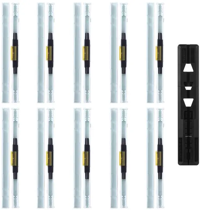 Main image of 10-Pack Fiber Optic Quick Connector Optical Fiber Mechanical Splice for 2.00 * 3.00mm Fiber Optic Drop Cable