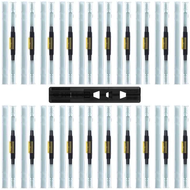 Main image of 20-Pack Fiber Optic Quick Connector Optical Fiber Mechanical Splice for 2.00 * 3.00mm Fiber Optic Drop Cable