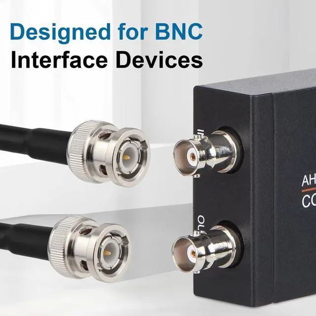 Alt view image 6 of 6 - BNC Male to BNC Male Cable 1FT 2PCS, RG58 Coaxial Cable, Solid Copper Core, Double Shielded Low Loss RF Cable for CCTV, Video, Radio, Oscilloscope, Test Equipment