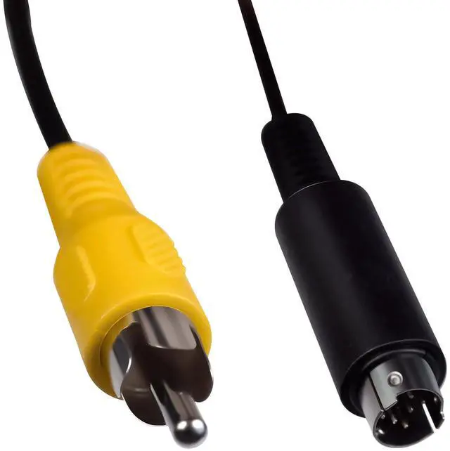 Main image of 8-Pin Mini DIN to RCA Male Connector,1.5m/5FT,Full Braid,Plug&Play | Fit for YAESU FT-710 FT710 FT-100 FT-857 FT-450,Reserve Sufficient Space to Avoid Wire Pulling and Entanglement