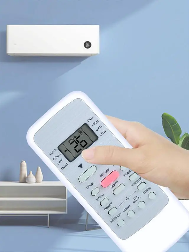 Alt view image 5 of 5 - RG51G5(1)/CEU1 RG51G5(1)/EU1Replacement Remote Control Intended for Midea Air Conditioner MAW06R1CWT MAW10R1BWT MAW05M1BWT