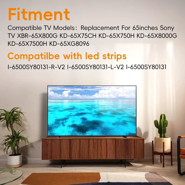 Alt view image 3 of 6 - 12 Pcs LED Backlight Strips for Sony 65 Suitable for Sony 65-inch TV backlight barI-6500SY80131-R-V2I-6500SY80131-L-V2I-6500SY80131