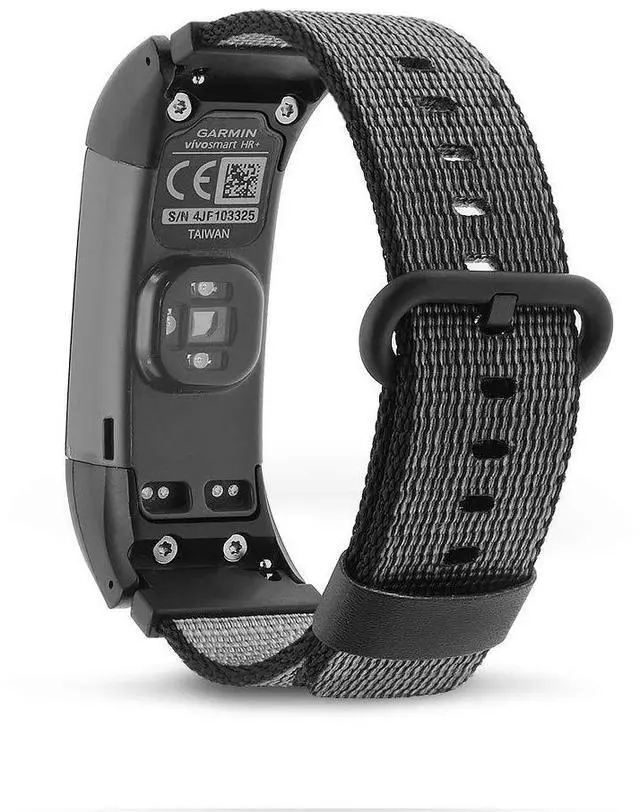 Main image of Classic Nylon Weave Band Compatible with vivosmart HR HR+Plus Approach X10 X40 Replacement Bands Smart Watch Strap with Accessory Adpaters