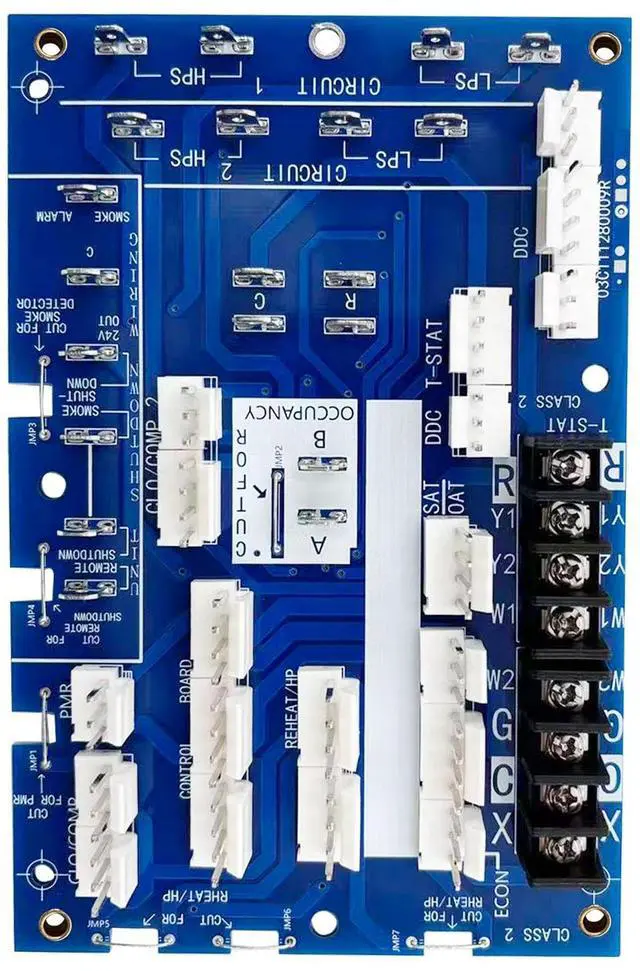 Alt view image 2 of 6 - HK50AA051 Terminal Board Replacement Compatible with Carrier Terminal Board HK50AA051