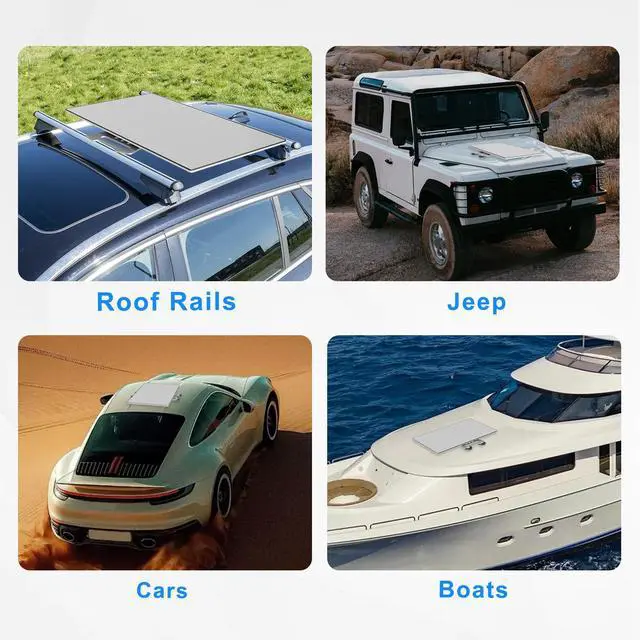 Alt view image 5 of 6 - Starlink Performance Gen 3 Magnetic Mount, Starlink Performance Roof Mount Kit with Stainless Steel Adapter, Fits RV, Boat, with 4 Strong Magnet, Metal or Roof Rails for Extreme Climates