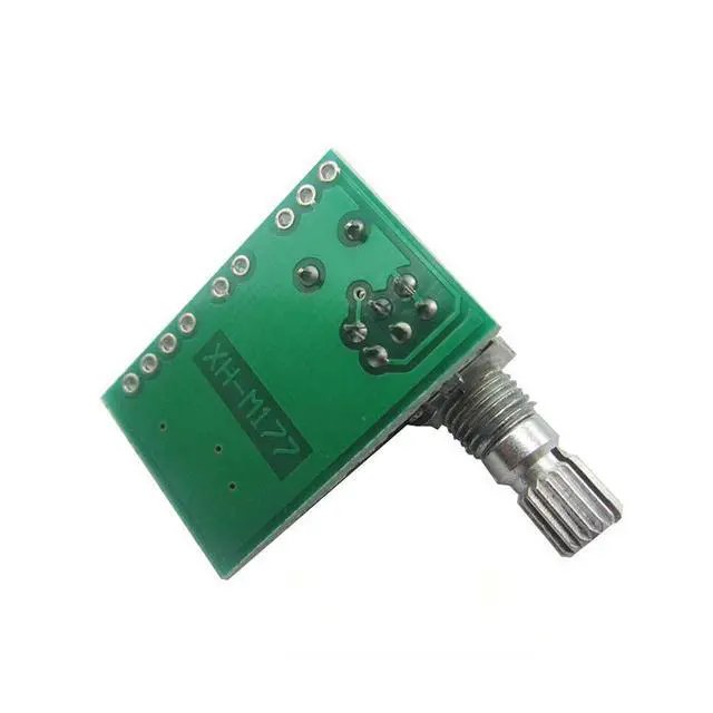 Alt view image 2 of 3 - 2PCS PAM8403 3W Stereo Audio Power Amplifier Board Module Super Mini DC 5V with Volume Control Potentionmeter