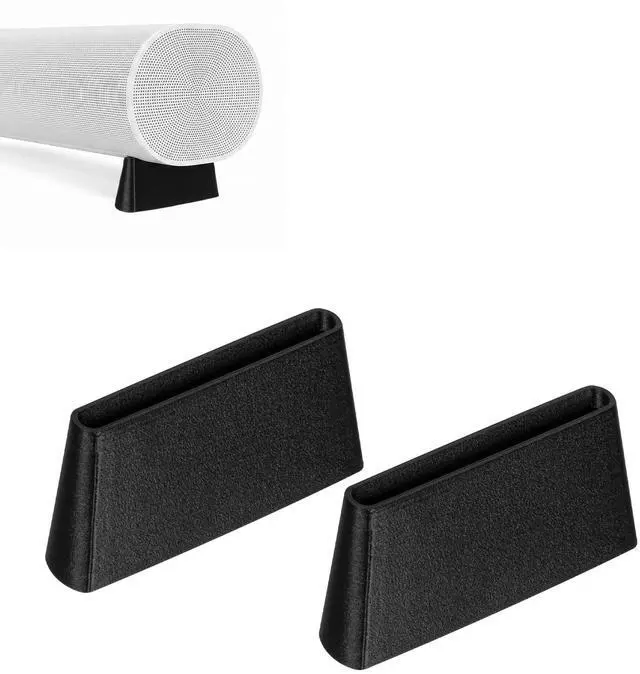 Main image of Soundbar Stand Compatible with Sonos Arc & Arc Ultra, Riser Base Elevator for TV Soundbar with Non-Slip Feet, 2-Pack,Tool-Free Setup (40mm)