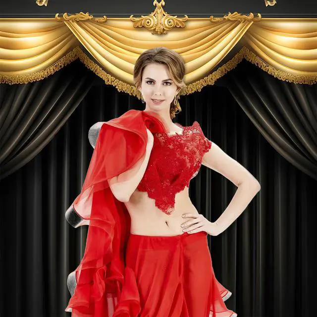 Alt view image 5 of 7 - Black Gold Curtain Backdrop Banner Theater Stage Curtain Theme Background Decor for Adults Kids VIP Magic Shows TV Shows Birthday Party Decorations Photo Booth Props Supplies 70.8x47.2in