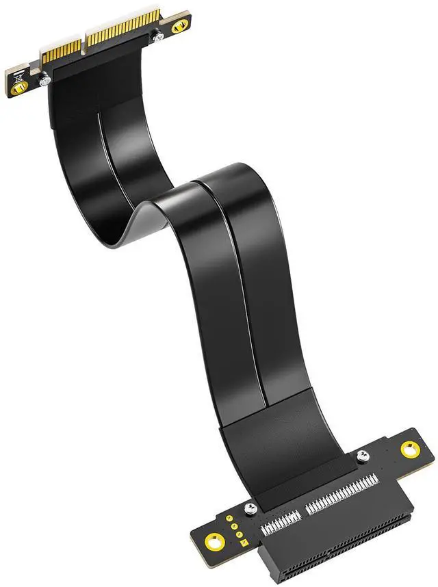 Main image of PCIe 3.0 x4 Extension Cable, Male Straight to Female Straight for GPU/SSD/Server, 20cm/0.66ft