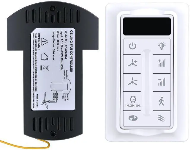 Main image of Remote for Wisful/KOWNPY HZY-SM21001/HZY-SM21003 52" Ceiling Fan | Easy pairing,Responsive control,for HZY-SM21004 HZY-SM21009 HZY-SM21010