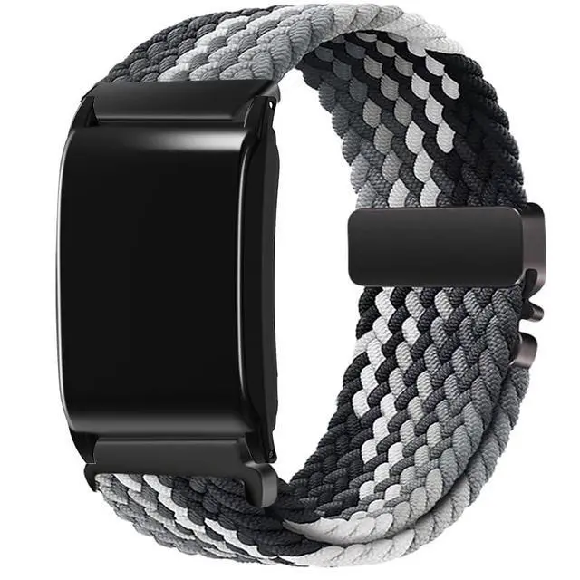 Alt view image 2 of 5 - Upgraded Nylon Weaving Strap for Whoop 5.0 & 4.0, Magnetic Clasp with Protective Shell, Breathable Sport Band for Fitness, Running, Sleep