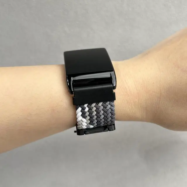 Alt view image 3 of 5 - Upgraded Nylon Weaving Strap for Whoop 5.0 & 4.0, Magnetic Clasp with Protective Shell, Breathable Sport Band for Fitness, Running, Sleep