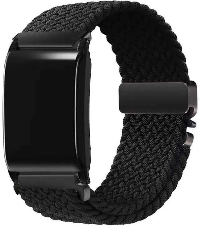 Alt view image 2 of 5 - Upgraded Nylon Weaving Strap for Whoop 5.0 & 4.0, Magnetic Clasp with Protective Shell, Breathable Sport Band for Fitness, Running, Sleep