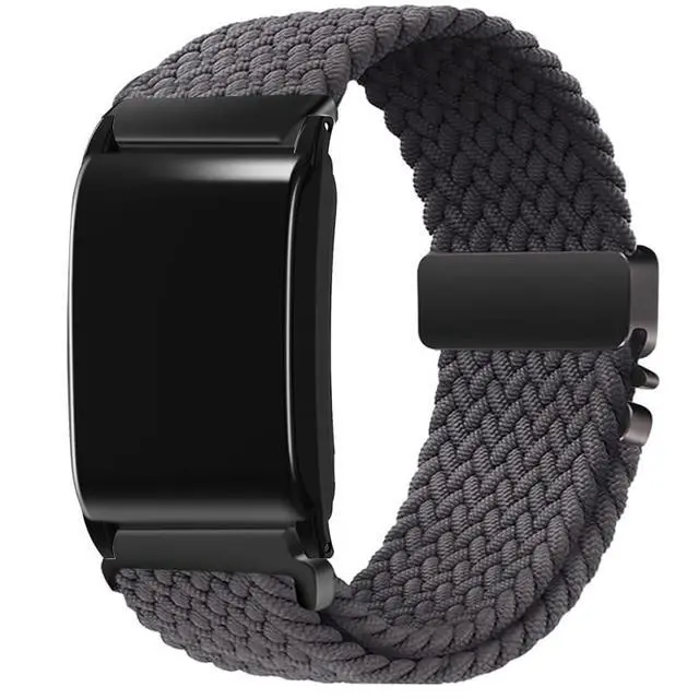 Alt view image 2 of 5 - Upgraded Nylon Weaving Strap for Whoop 5.0 & 4.0, Magnetic Clasp with Protective Shell, Breathable Sport Band for Fitness, Running, Sleep