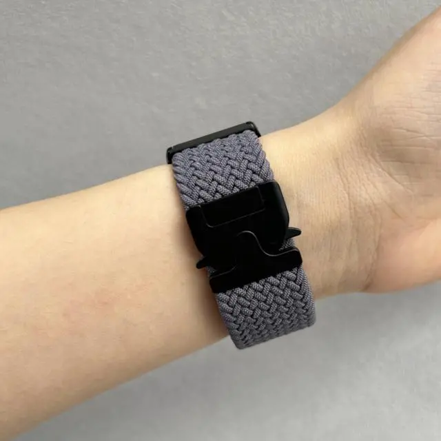 Alt view image 4 of 5 - Upgraded Nylon Weaving Strap for Whoop 5.0 & 4.0, Magnetic Clasp with Protective Shell, Breathable Sport Band for Fitness, Running, Sleep