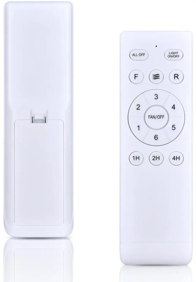 Main image of New Fan Remote Control Replacement for Fanbulous F-HL52BK-1D03 F-LY46BK-1X01 F-SN56XX-1X0X, SHIHOT, LEDIARY 16" 23" Ceiling Fan