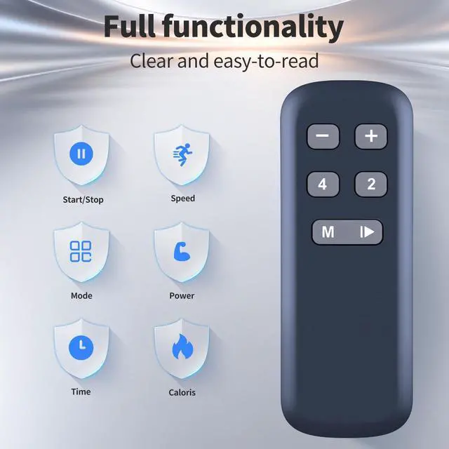 Alt view image 4 of 7 - Replacement Remote Control for Buztrio Walking Pad Treadmill LF-X2D