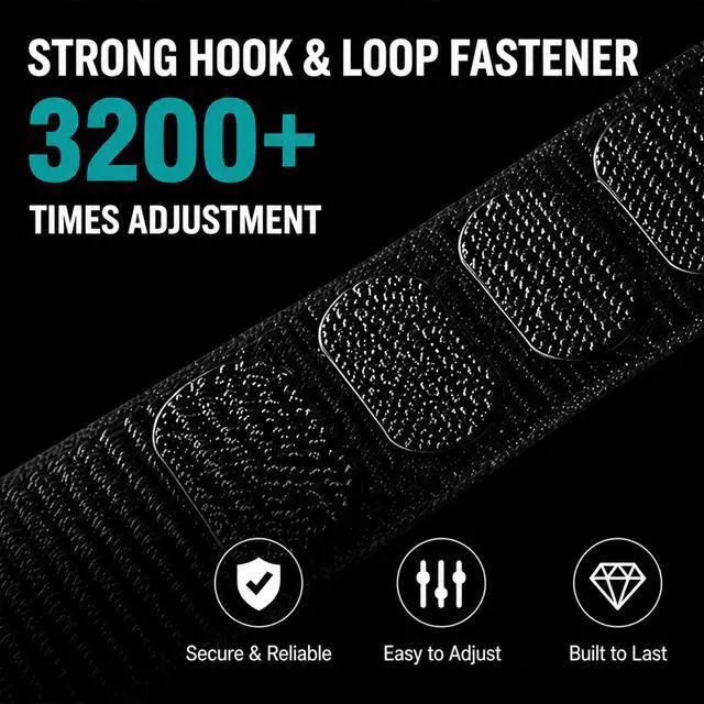 Alt view image 5 of 6 - 4 Pack Nylon Bands for Hume Band Replacement Strap 1.0, Soft Breathable Fitness Tracker Hume Health Bands Loop Sport Replacement Wristband for Hume Health Band 1.0 for Men Women Workouts Sleep Daily