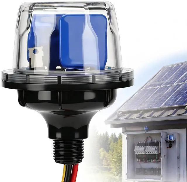 Main image of Solar Surge Protective Device Pv Surge Protector 300v Ac Protect Photovoltaic Panels, Inverters, Monitoring Equipment Wires Transformers Circuits Summer Thunderstorms Outdoor