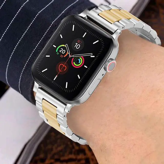 Alt view image 4 of 6 - Compatible with Garmin Venu X1 Bands, Quick Release Stainless Steel Metal Replacement Straps Compatible with Garmin Venu X1 Smartwatch