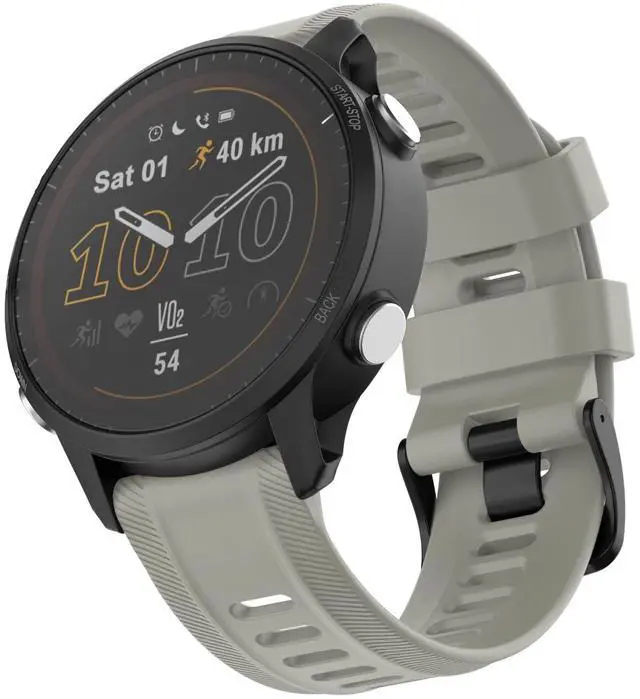 Alt view image 2 of 7 - 22mm Watch Band for Garmin Forerunner 955 745 945 965 935/Fenix 5 6