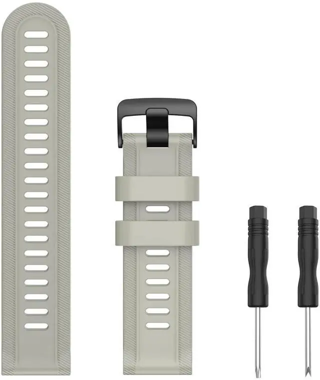 Alt view image 4 of 7 - 22mm Watch Band for Garmin Forerunner 955 745 945 965 935/Fenix 5 6