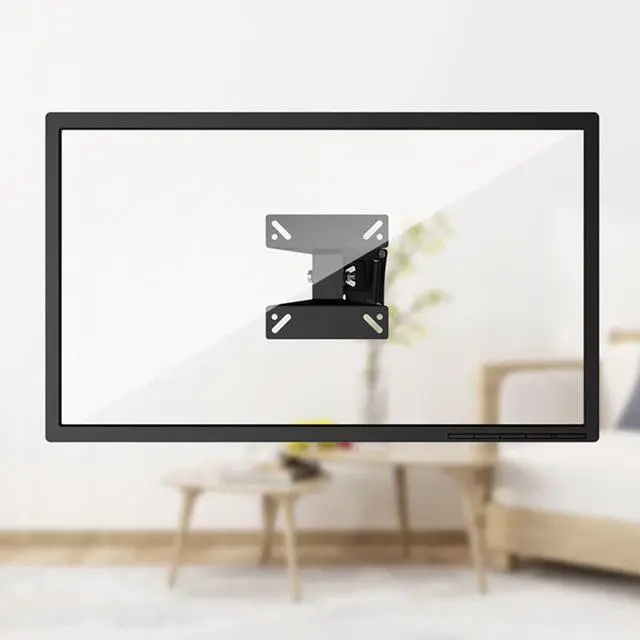 Alt view image 6 of 6 - Wall Mount TV Monitor Bracket with Tilts and Extends for Most 14-27 Inch LED LCD OLED Screens,75 100 VESA Compatible,Max 40lb Capacity (14''-24'')