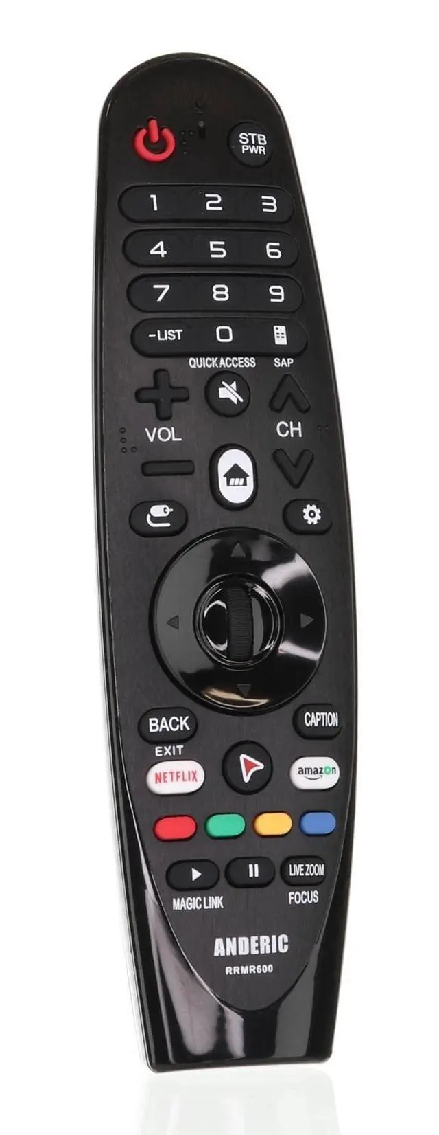 Alt view image 7 of 7 - RRMR600 for LG Smart TV Without Voice Function TV Remote Control | ANNMR600, ANMR600G,ANMR500G, ANMR650, ANMR650A, AN-MR650B, AN-MR19BA, AN-MR18BA, ANMR18BA