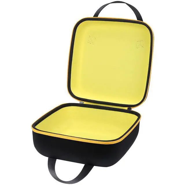 Alt view image 3 of 6 - Hard Case for DEWALT 20V MAX Bluetooth Speaker Jobsite DCR010,Black | Travel Protective Storage Bag with Handle, Shockproof EVA Shell and Soft Lining