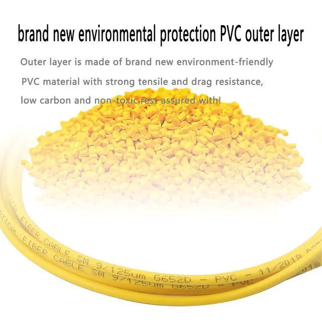 Alt view image 6 of 7 - SC to SC Fiber Optic Patch Cable,SC/UPC - SC/APC - SM Singlemode Simplex Fiber Optic Jumper Cord with 2 SC to SC UPC and 2 APC Fiber Coupler Flange Adapter Connector 2M-2 Pack