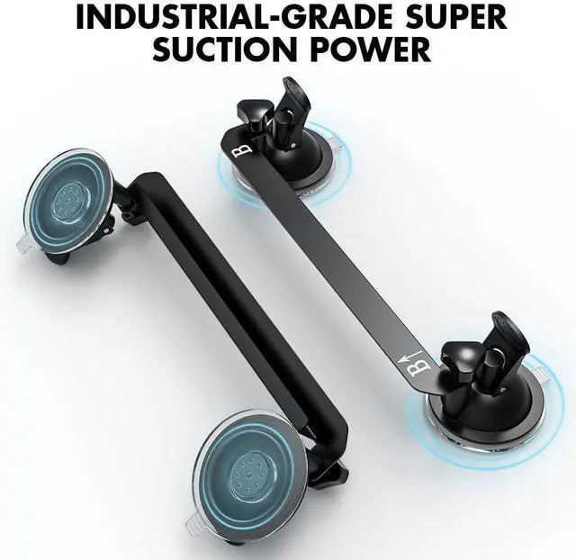 Alt view image 3 of 7 - Starlink Mini Mount Car Suction Cup for Car Windows & Sunroofs, Strong Suction for Stable Satellite Signal on RVs, Boats, Road Trips