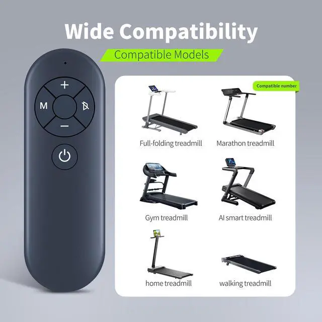 Alt view image 2 of 7 - Replacement Remote for HOWHAI Walking Pad Under Desk Treadmill | Easy pairing,Responsive control
