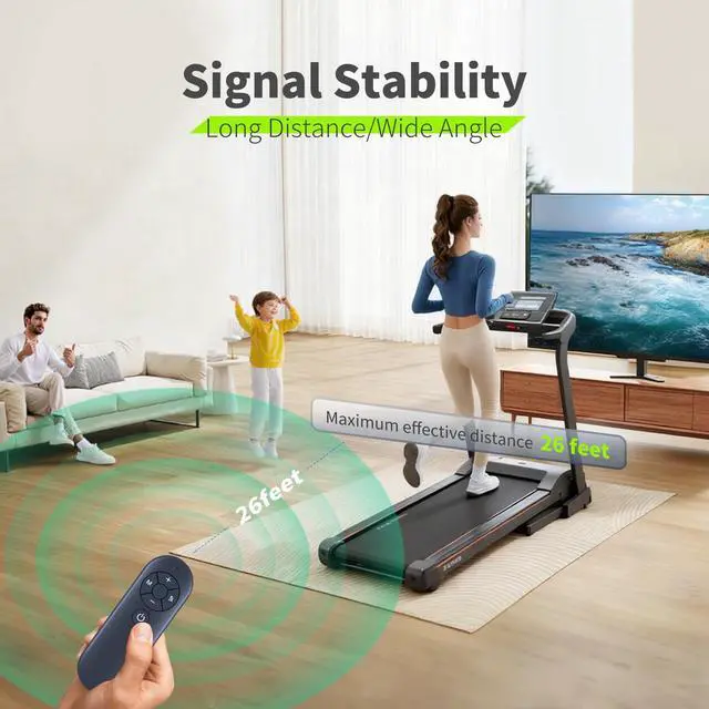 Alt view image 6 of 7 - Replacement Remote for HOWHAI Walking Pad Under Desk Treadmill | Easy pairing,Responsive control