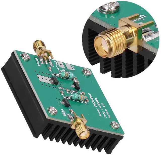 Alt view image 3 of 7 - Amplifier Module 12VDC RF Power Wideband Professional Module with Large Heat Dissipation Area