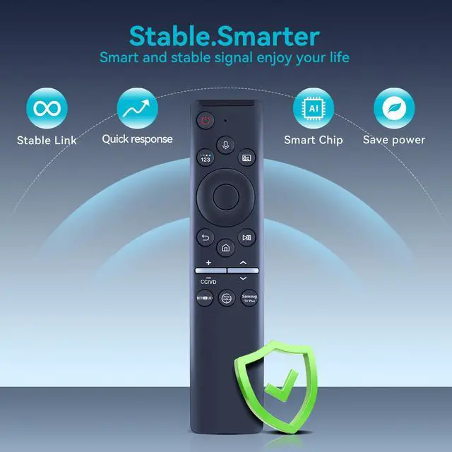 Alt view image 2 of 7 - BN59-01329A Replacement Voice Remote Control for Samsung LED UHD Smart TV | BN59-01329A BN59-01330A BN59-01330X BN59-01330R UN55TU8000F UN55TU8200F UN55TU850DF UN65TU8000F UN65TU8200F UN65TU850DF