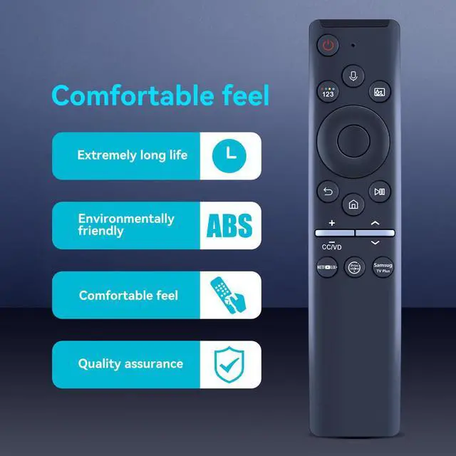 Alt view image 3 of 7 - BN59-01329A Replacement Voice Remote Control for Samsung LED UHD Smart TV | BN59-01329A BN59-01330A BN59-01330X BN59-01330R UN55TU8000F UN55TU8200F UN55TU850DF UN65TU8000F UN65TU8200F UN65TU850DF