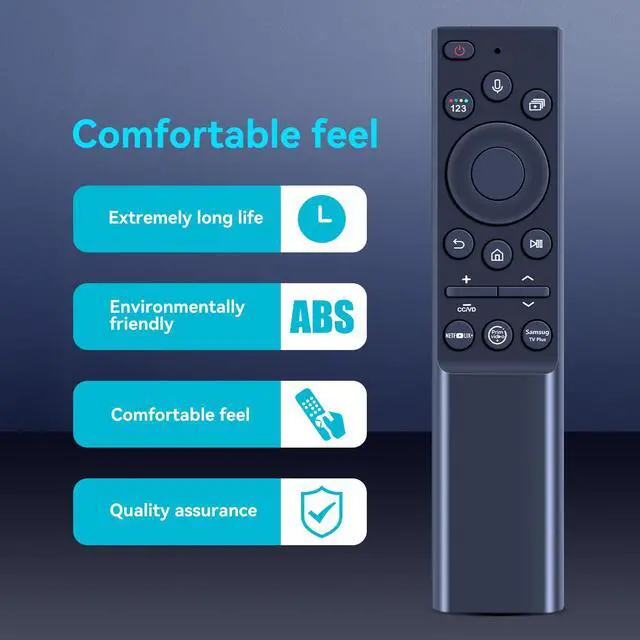Alt view image 3 of 7 - BN59-01357A Replacement Voice Remote Control fit for Samsung Smart TVs | Compatible with Samsung QLED Series Smart TV Also BN59-01357F BN59-01357P TM2180E Full Function Replacement