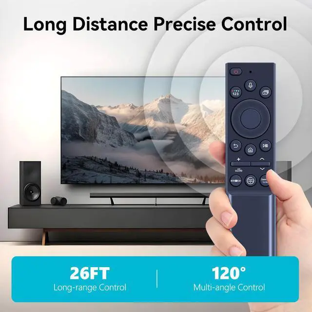 Alt view image 5 of 7 - BN59-01357A Replacement Voice Remote Control fit for Samsung Smart TVs | Compatible with Samsung QLED Series Smart TV Also BN59-01357F BN59-01357P TM2180E Full Function Replacement