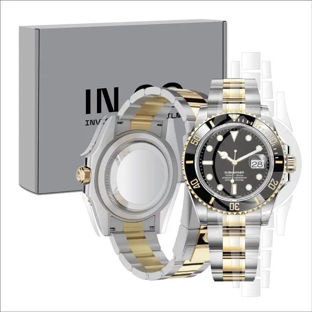 Main image of Luxury Watch Protection Film for Rolex Submariner Date (41mm) - Anti-Scratch TPU Guard for Case & Oystersteel Bracelet - Invisible Self-Healing Finish (2-Pack) - Compatible with Ref. 126610
