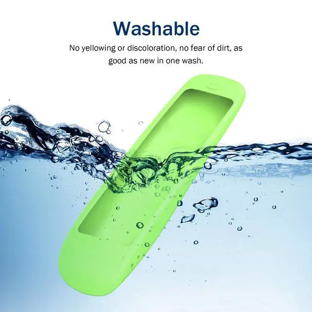 Alt view image 5 of 6 - Case for SofaBaton U2 Universal Remote Silicone Cover Protector Green Skin Glow in Dark