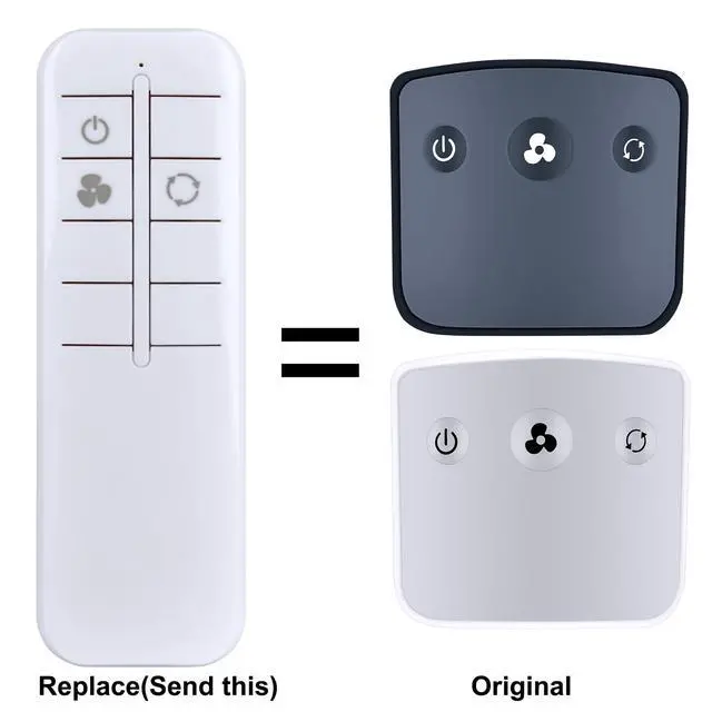 Alt view image 2 of 3 - Replacement Remote Control for Honeywell Tower Fan HYF260B HYF260W HYF290B Series HYF290BC HYF290BCM1 HYF260 HYF290 HYF260E HYF290E HYF260WCV1 HYF290W HYF260BE HYF290BE HYF260BC HYF260BV2 HYF260WC