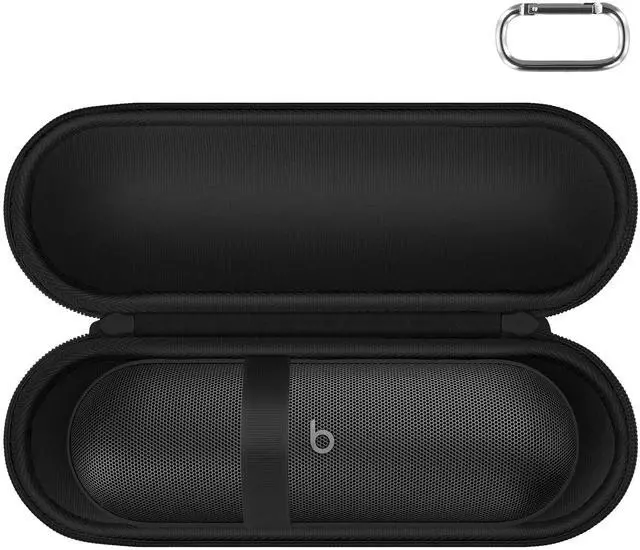 Main image of Hard Case for Beats Pill - Speaker Matte Black | EVA case construction, Water-resistant design, Dust-resistant design, Case only